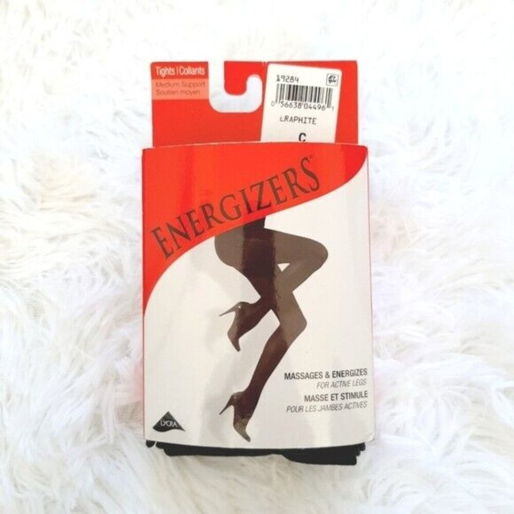 NWT ENERGIZERS TIGHTS SIZE C IN GRAPHITE